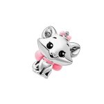 Charms - enfant - marie - aristochats - argent fin rhodi - 15 x 13 mm