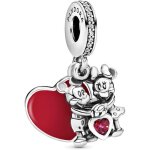 Charm - pandora - 797769czr87 - argent - rouge - adulte