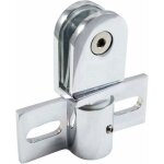 Charni�re pivotante pour porte de douche en verre - compatible avec les portes darmoires en verre pour ...