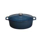 Chasseur cocotte ovale en fonte 33cm river - puc473397