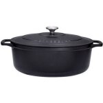 Chasseur cocotte ovale en fonte maille 29cm noir - puc472901