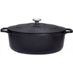 Chasseur cocotte ovale en fonte maille 31cm noire sublime - puc473101