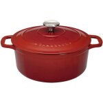 Chasseur cocotte ronde en fonte maille 26 cm rubis sublime - puc472658