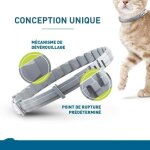 Chat - collier anti - puces et anti - tiques pour chats collier anti - parasitaire pour chat