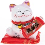 Chat japonais kawaii - maneki neko porte bonheur Chat japonais kawaii - maneki neko porte bonheur