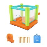 Chteau gonflable - bestway - 194x175x170 cm - pvc durable - pour enfants - 3 ans et plus