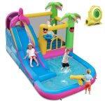 Château gonflable tropicale 6 en 1 dreamade avec toboggan zone de saut piscine et 50 balles océaniques ... Château gonflable tropicale 6 en 1 dreamade avec toboggan zone de saut piscine et 50 balles océaniques ...