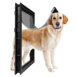 Chati�re pour chat et chien facile � installer flasidu - cadre de porte s�curis� - panneau de porte transparen ...