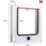 Chati�re �tanche avec syst�me de verrouillage rotatif � 4 positions pour chat et petit chien facile � ...