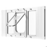 Chati�re pour fen�tre - duoku - skt - 02 - r�glable 686?813 cm - fermeture magn�tique 4 modes - aluminium ...