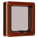Chatière à verrouillage à 4 voies pour chat - cat mate - 235b - doublure de porte jusquà 50 mm - marron ... Chatière à verrouillage à 4 voies pour chat - cat mate - 235b - doublure de porte jusquà 50 mm - marron ...