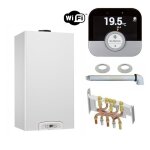Chaudière gaz condensation inoa green chaffoteaux 25 kw complète (ventouse + douilles + dosseret) avec ... Chaudière gaz condensation inoa green chaffoteaux 25 kw complète (ventouse + douilles + dosseret) avec ...