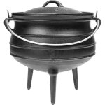 Chaudron pour le feu 7l - safari chaudire en fonte chaudron