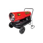 Chauffage � air chaud diesel - perel - 30 kw - r�servoir 38 l - thermostat �lectronique - jusqu� 420 ...