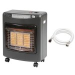 Chauffage dappoint  gaz ektor mini - favex - intrieur - brleur cramique infrarouge - livr avec tuyau ...