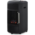 Chauffage dappoint � gaz volga - favex - infrableu effet feu de chemin�e - 6 puissances de chauffe - ...