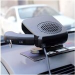 Chauffage dappoint pour vehicule - car fan - ventilateur ou chauffage (double usage) pour voiture - prise ...