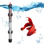 Chauffage daquarium 300w 375l tige de chauffage submersible daquarium rglable aquarium avec ventouse ...