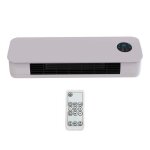 Chauffage cramique mural 2000w kekai split dual ultraslim 57x7x9 cm avec tlcommande incluse