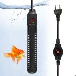 Chauffage daquarium 500 w temp�rature r�glable de 15 � 34 ? pour aquarium jusqu� 250 l protection contre ...