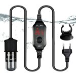 Chauffage daquarium: mini chauffage aquarium chauffe pour aquarium con num�rique affichage et temp�rature ...