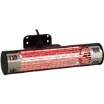 Chauffage lectrique dextrieur favex marina - structure inox - puissance 800 w - 345 x 20 x 78 cm