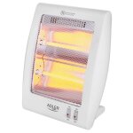 Chauffage Électrique à halogène 2 niveaux puissance portable 2 Éléments quartz adler ad 7709 800w blanc ... Chauffage Électrique à halogène 2 niveaux puissance portable 2 Éléments quartz adler ad 7709 800w blanc ...
