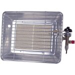 Chauffage infrarouge de chantier - rothenberger - 4200 w - avec dtendeur et flexible - bas - gris