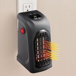 Chauffage mobile - handy heater - c�ramique - 350w - programmable - noir