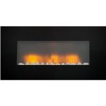 Classic fire �lectrique 105x48x12cm noir