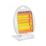 Chauffage au quartz 600 watt 2 �l�ments chauffant 2 niveaux de t� mini radiateur soufflant