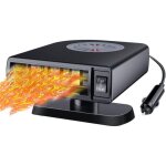 Chauffage de voiture 12 v 120 w 2 en 1 portable d�givreur de pare - brise avec prise allume - cigare ...