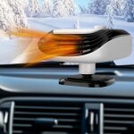 Chauffage de voiture chauffage portable allume - cigare 12v 120w d�givreur de pare - brise r�glable � ...