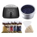 Chauffe - cire kit professionnel 500ml rchauffeur de cire pour pilation  la cire 4 paquets de haricots ...