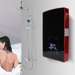 Chauffe - eau domestique chauffe - eau lectrique instantan  commande vocale mural pour salle de bain ...