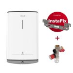 Chauffe - eau extra plat ariston velis dune 45l + kit dinstallation