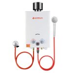 Chauffe - eau  gaz camplux bw158c 6l douche  gaz capuchon de pluie idale pour une excursion en camping ...