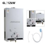 Chauffe - eau � gaz instantan� - chauffe - eau � gaz - 6l / 12 kw - fixation murale chauffe - eau - temp�ratur ...