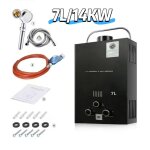 Chauffe - eau � gaz instantan� - chauffe - eau � gaz 7l - 7l / min 14 kw - pression 2800pa - inoxy - ...