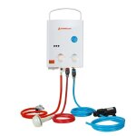 Chauffe - eau  gaz sans rservoir 43 l pompe  eau - camplux ay132p43 chauffe - eau  gaz