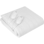 Chauffe - lit électrique 150x160cm 8 température minuteur lavable 120w mesko ms 7420 blanco 32588 Chauffe - lit électrique 150x160cm 8 température minuteur lavable 120w mesko ms 7420 blanco 32588