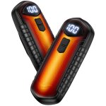 Chauffe - mains rechargeable 20h 2�3000mah 5 niveaux affichage num�rique chauffe rapide 05s ergonomique ...