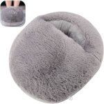 Chauffe - pieds lectrique usb coussin chauffant chaufferette pieds pour pantoufles chauffantes de bureau ...