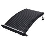 Vidaxl panneau de chauffage solaire de piscine courb 110x65 cm 92575