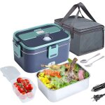Chauffe - repas �lectrique 3 en 1 portable pour la voiture et la maison �tanche compatible micro - ondesavec ...