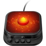 Chauffe - tasse de bureau pratique : chauffe rapide affichage de la temp�rature chauffe - tasse intelligent ...