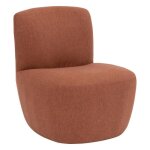Chauffeuse leone rose terracotta - atmosphera createur dinterieur