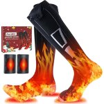 Chaussette chauffante homme femme laine 2 batteries 9000mah / 5v 18h 3 r�glages 45 - 70?