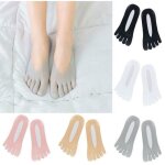 Chaussettes de compression orthopdiques chaussettes  orteils pour femmes doublure basse avec onglet ...