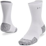 Chaussettes hautes - under armour - ua ad run cushion - mixte - blanc - taille moyenne